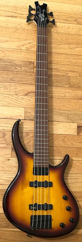 Tobias Toby V 5 String Bass Sunburst image 1