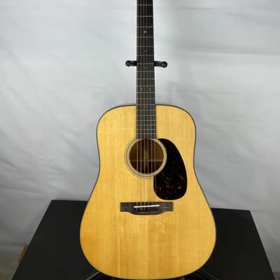 Martin D-18 Standard Dreadnought Acoustic Guitar (2025), Solid Spruce Top image 1