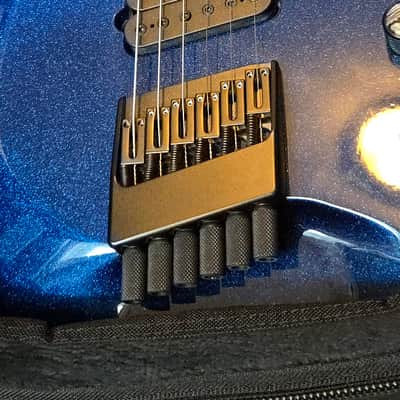 Kiesel Osiris OM6 Multiscale Headless Custom Blue Gradient 6-String Electric Guitar image 6