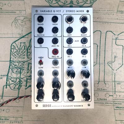 Serge/ Random*source VCFQ and the R*S Stereo Mixer / Panner 2016 image 1