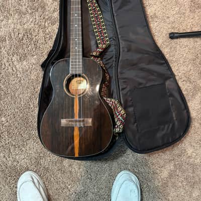 Kala KA-ZCT-B Ziricote Series Baritone Ukulele 2020s - Natural Gloss image 8