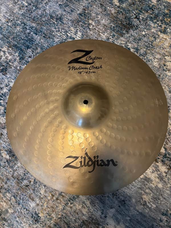 Zildjian 18” Z Custom Medium Crash - Brilliant image 1