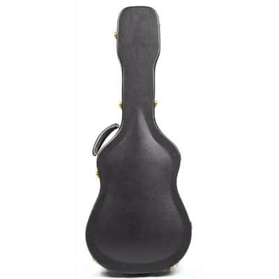 Guardian CG-044-OO Deluxe Vintage Hardshell OO-Style Guitar Case, Black image 1