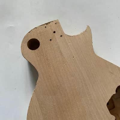 Lefty Alder Wood Guitar Single Cut Body image 5
