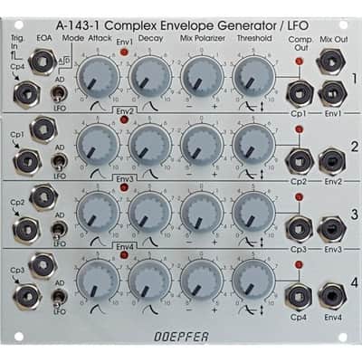 Doepfer A-143-1 Complex Envelope Generator / Quad AD Generator / Quad LFO image 1