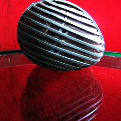 Vintage 1950's Altec 639A ribbon / dynamic cardioid microphone w Altec 24A stand image 19