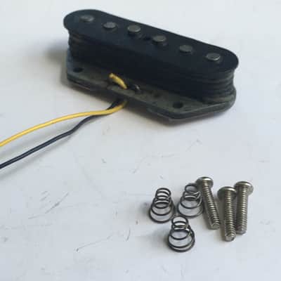 Vintage 1970s Fender USA Fullerton Era Telecaster Bridge Pickup Grey Bobbin 6.5K image 4