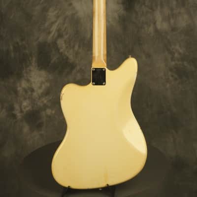 original 1964 Fender JAZZMASTER Olympic White w/matching headstock image 15