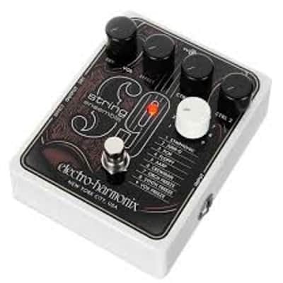 Electro-Harmonix String9 String Ensemble 2025 White / Brown Graphic image 1