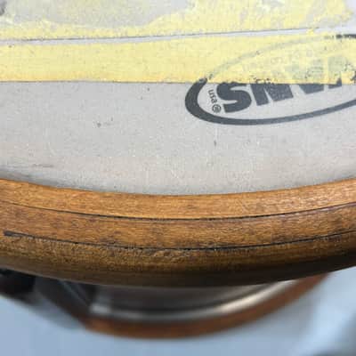 Ludwig 12" deep X 15" head Victory Marching Snare Drum (TL-2246) early 40's - Mahogany image 21