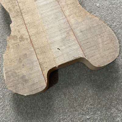 Headless Guitar DIY Project Body Block Uncut image 5