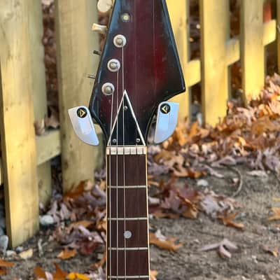 Tiesco Made in Japan vintage guitar 60s image 3