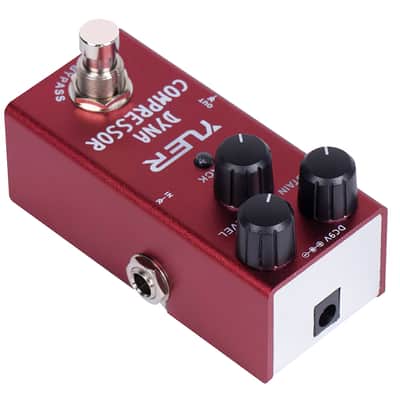 YUER Dyna Compressor Electric Guitar Effects Pedal True Bypass ✅New image 4