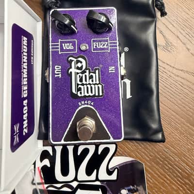 Pedal Pawn 2N404 Fuzz- Purple Sparkle image 1