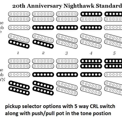 Gibson Nighthawk ST3 (3 pickup model) Electronics Upgrade! image 2