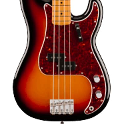 Fender Vintera III Late '60s Precision Electric Bass. Maple Fingerboard, 3-Color Sunburst image 3