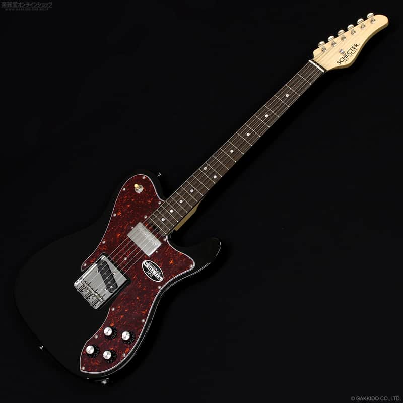 Schecter OL-PT-CTM Japan Original Line, Telecaster Custom Black image 1