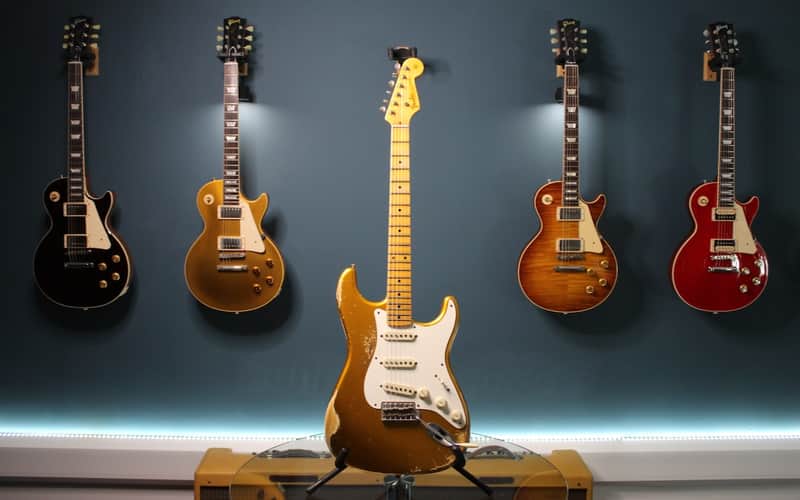 Fender Custom Shop ’55 Stratocaster Kyle McMillin Masterbuilt 2020 - Frost Gold Relic image 1