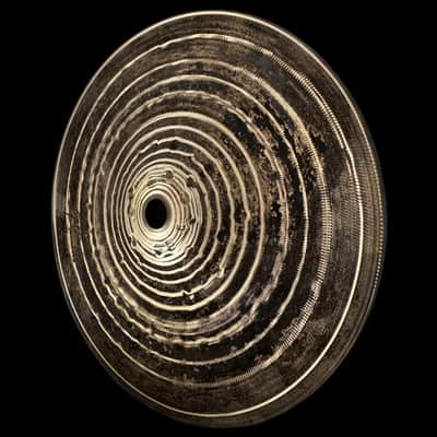 7" GM Designs Stained Series Heavy Nova Bell Disc - Bold, Clear Resonance! image 2