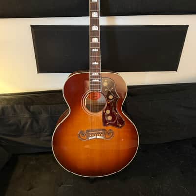 Gibson SJ-200 Quilt Custom Shop 2015 - Autumn burst image 2