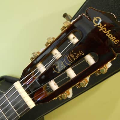 Immagine Epiphone Chet Atkins CEC Nylon String Acoustic Classical (w/OHSC) - 3