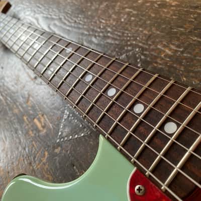 Fender Japan 1969 Reissue Mustang CIJ Sonic Blue Original Late 1990's w/ Period Correct Softcase image 13