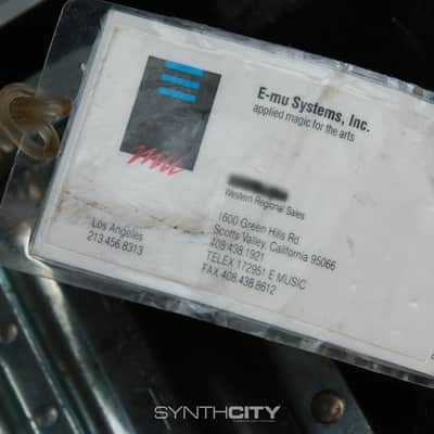 E-MU Systems Emulator II+ HD 61-Key 8-Voice Sampler Workstation (Rep Sample w/ Flight Case) - Fully Serviced image 24