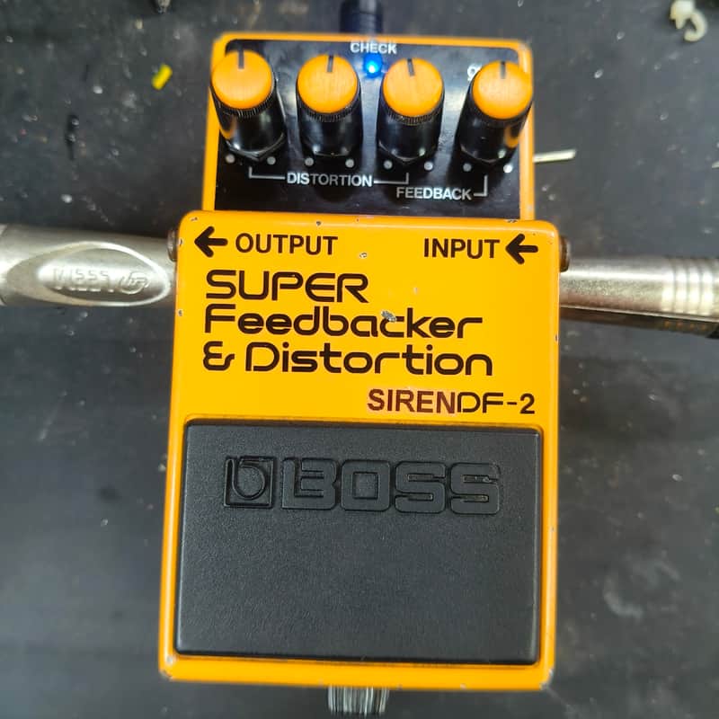 Boss DF-2 Super Feedbacker and Distortion 1985 - 1989 Made In