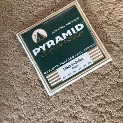 Pyramid Strings Pure Nickel Hand Wound Electric Guitar Strings 11-48 Medium 2 Sets! image 1
