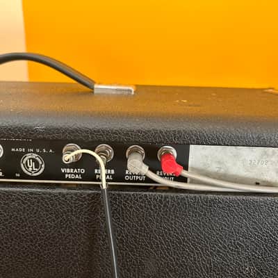 Fender Super Reverb "Drip Edge" 2-Channel 40-Watt 4x10" Guitar Combo 1968 - 1969 - Silverface image 8