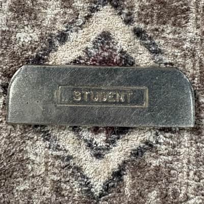 Vintage Nick Manoloff Student Tone Bar Slide Nickel For Lap Pedal Steel Squareneck Resonator! image 2
