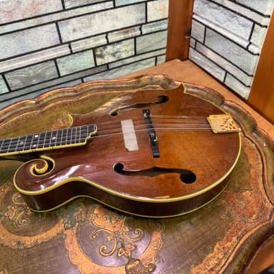 Washburn M-4SB R Sunburst Mandolin - Natural Relic image 24