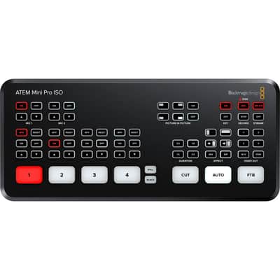 Blackmagic Design ATEM Mini Pro ISO HDMI Live Stream Switcher image 2