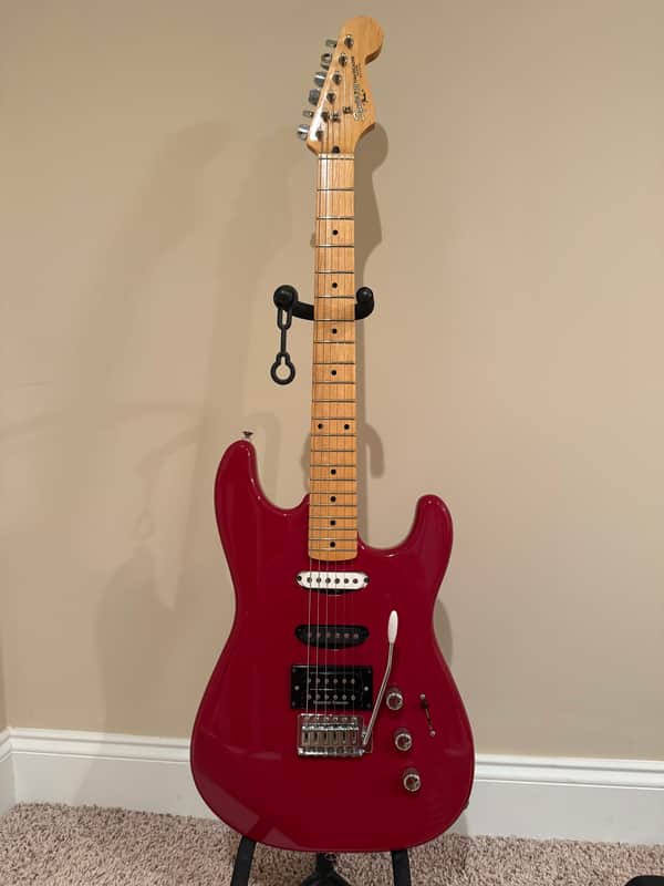 Squier II Contemporary Stratocaster HSS 1988 - 1992 - Torino Red image 1