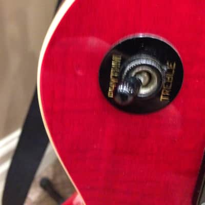 Epiphone Les Paul Classic Slash Signature Series Transparent Red image 4