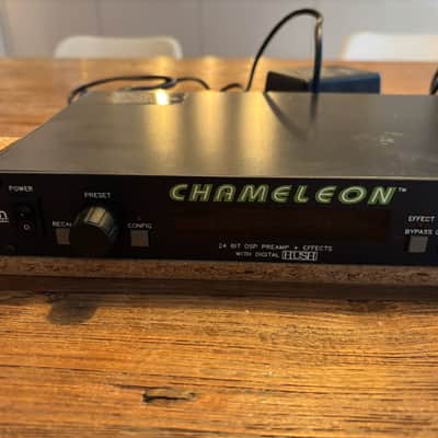 Rocktron Chameleon Guitar Preamp / Multi-Effects Rack Unit 90er - black image 3