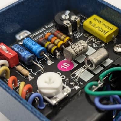 Milestone Effects Crescent Fuzz - Hitachi 2SB77 Germanium Face Style 2SB 77 image 6