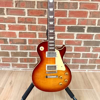 Gibson Custom 1959 Les Paul Reissue Electric Guitar - Murphy Lab Heavy Aged Slow Iced Tea Fade image 1