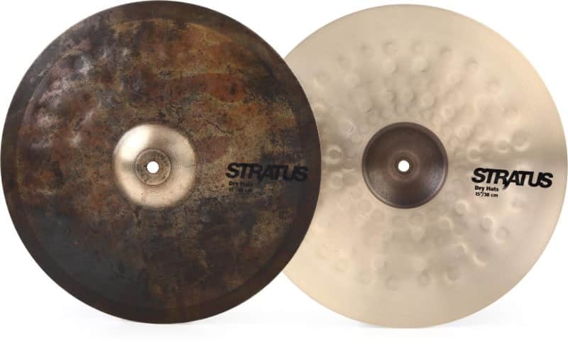 Sabian Stratus Dry Hi-hat Cymbals - 15 inches image 1
