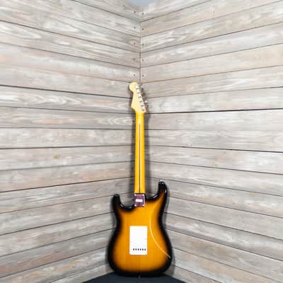 Fender JV Modified 50s Stratocaster HSS - 2 Tone Sunburst (WS) MIJ Japanese Vintage image 6