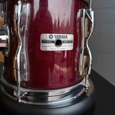 *RARE* Yamaha Recording Custom 8x8 Rack Tom in Cherry Red Lacquer (MIJ) image 2