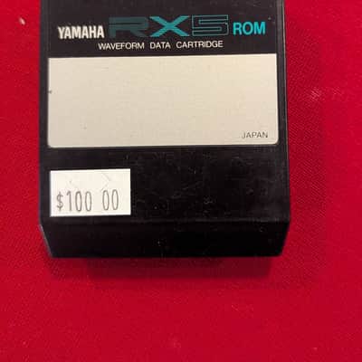 Yamaha RX5 ROM Cartridge 1980's - Black