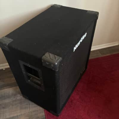 Hartke 115XL 200-Watt 1x15" Bass Speaker Cabinet 1989 - 2018 - Black image 2