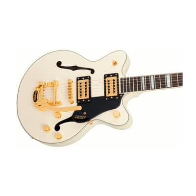 Gretsch G2655TG Streamliner Center Block Jr. Electric Guitar (Vintage White) image 3