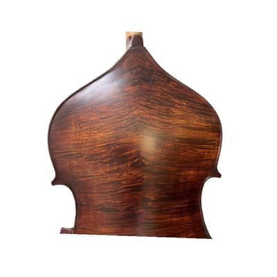 High-grade handmade solid wood Upright double bass 3/4,flamed maple back image 5