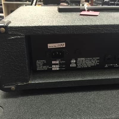 Marshall 3510 100 watt Integrated Bass Amp head Vintage 1980's Black image 6