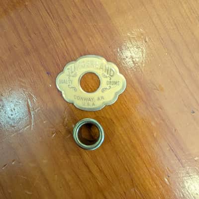 Slingerland Conway AR Drum Badge 1990s image 2