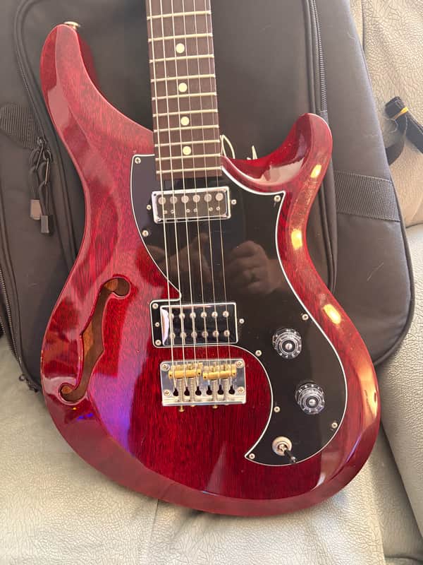 PRS S2 Vela Semi-Hollow with Narrowfield Pickup 2026 - Present - Vintage Cherry image 1
