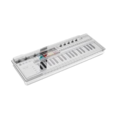 Decksaver Arturia KeyStep Pro USB Friendly Flight Cases and Travel Bags Compatible, Durable Smoked Clear Polycarbonate Cover image 1