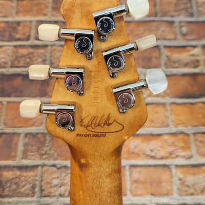 Peavey EVH Wolfgang Stop-Bar Tailpiece Transparent Amber Peavey Case image 18